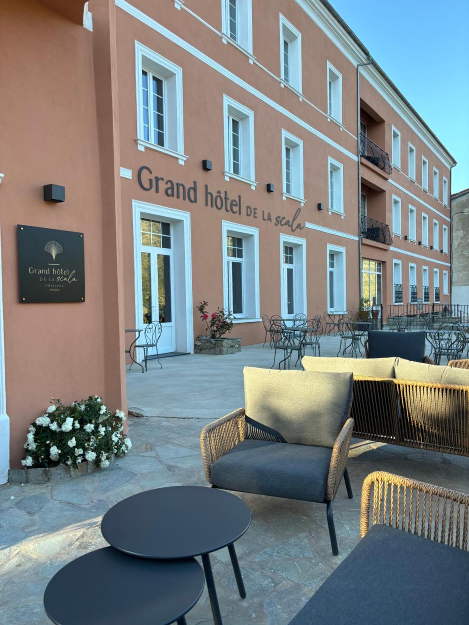 Grand Hotel De La Scala Calacuccia Kültér fotó